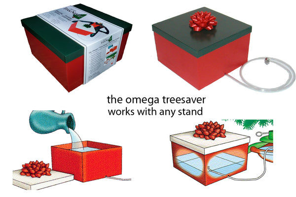 Live Christmas Tree Automatic Watering System Disguised As A Present