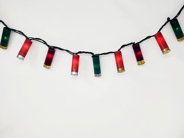 Light Set - Shotgun Shell Light String - 35 Lights - Red/Green