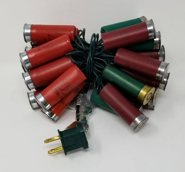 Light Set - Shotgun Shell Light String - 35 Lights - Red/Green