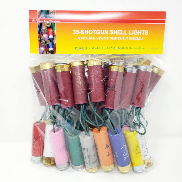 Light Set - Shotgun Shell Light String - 35 Lights - Multi Color